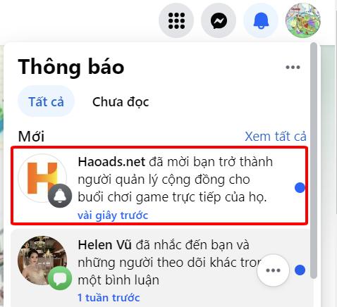 Cách phân quyền truy cập vào Quản lý cộng đồng trang facebook trên máy tính