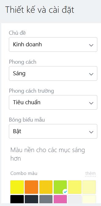 cài đặt thiết kế biểu mẫu bitrix24