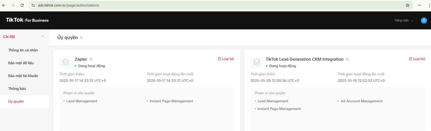 Các cách tự động đổ lead Tiktok ads về Google Sheet miễn phí
