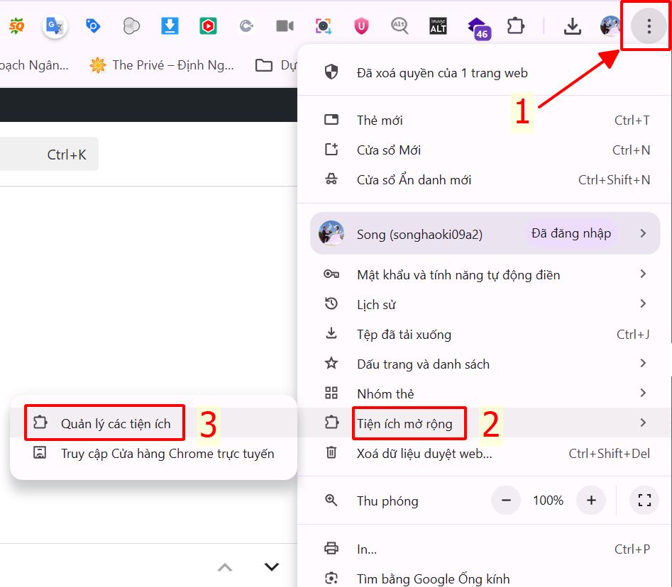 Hướng dẫn cài đặt extension fbnumber