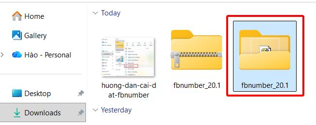 Hướng dẫn cài đặt FBnumber
