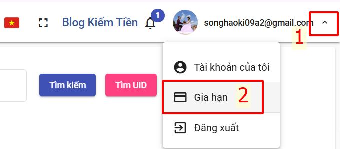 hướng dẫn mua gói fbnumber trả phí